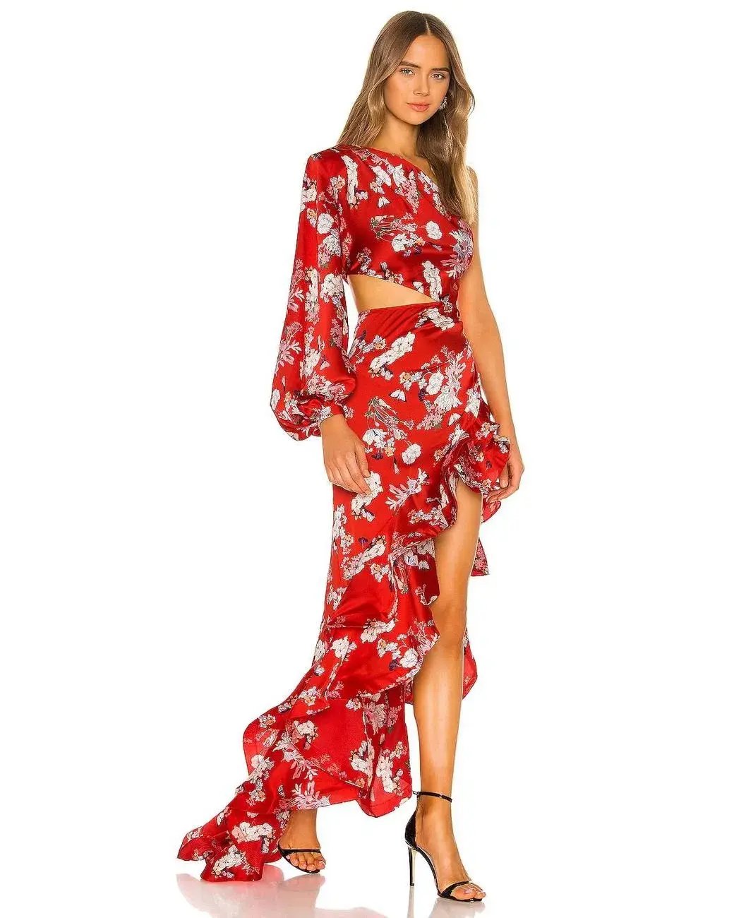 Bronx and Banco Tokio Gown Red Size 10 photo 2