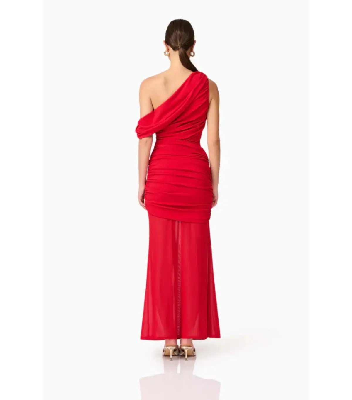 Elliatt Darya Maxi Dress Red Size AU 12 photo 6