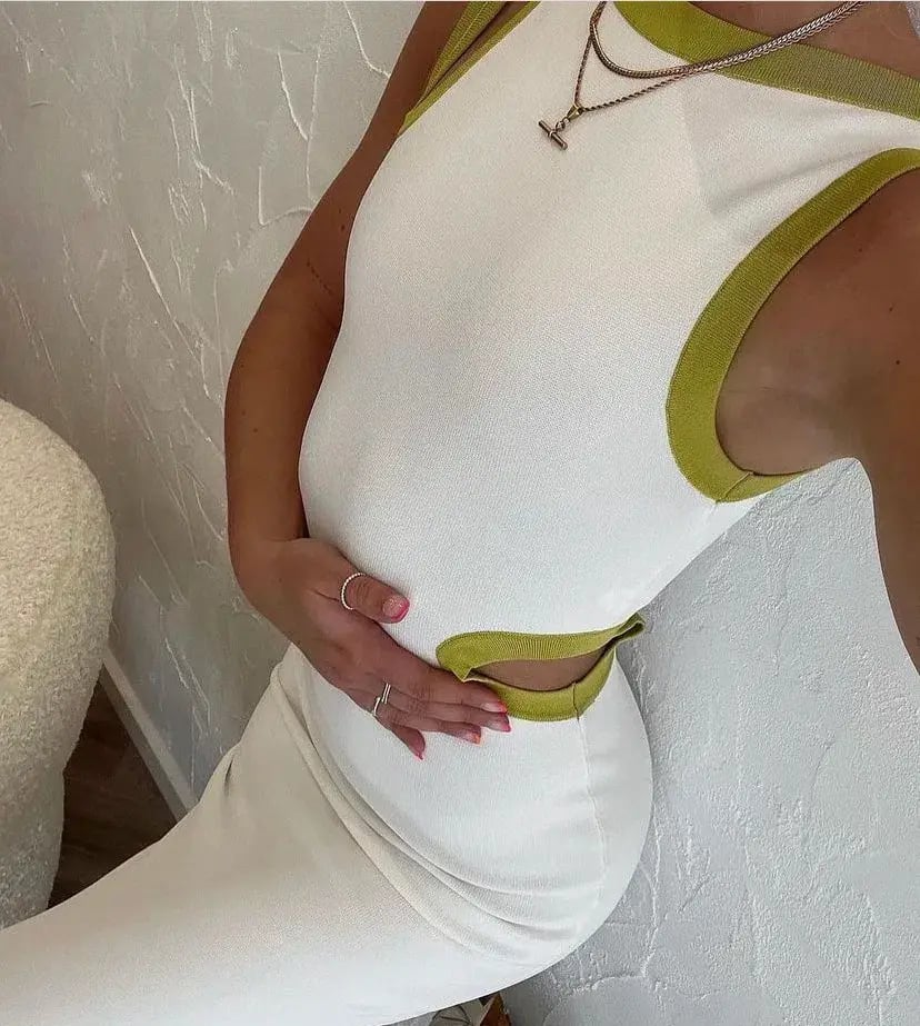 Sir The Label Evalina Cut Out Dress White Size AU 6 photo 6