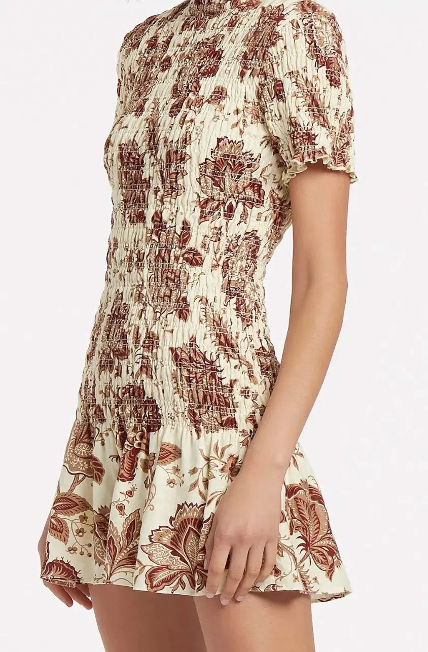 Sir The Label Rei Mini Dress Floral Print Size 1 / AU 8 photo 2