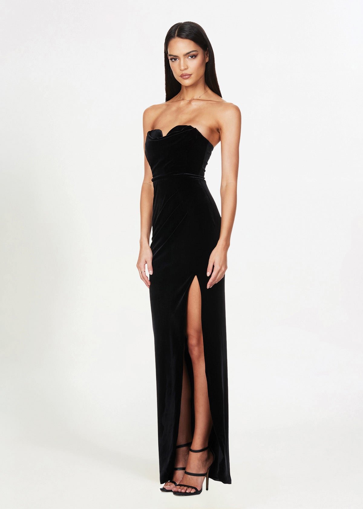 Jezebel Gown in Black photo 2