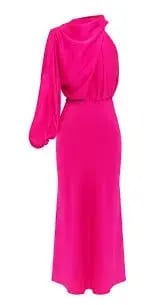 Sheike Olivia Dress Fuchsia Pink Size AU 12 photo 4