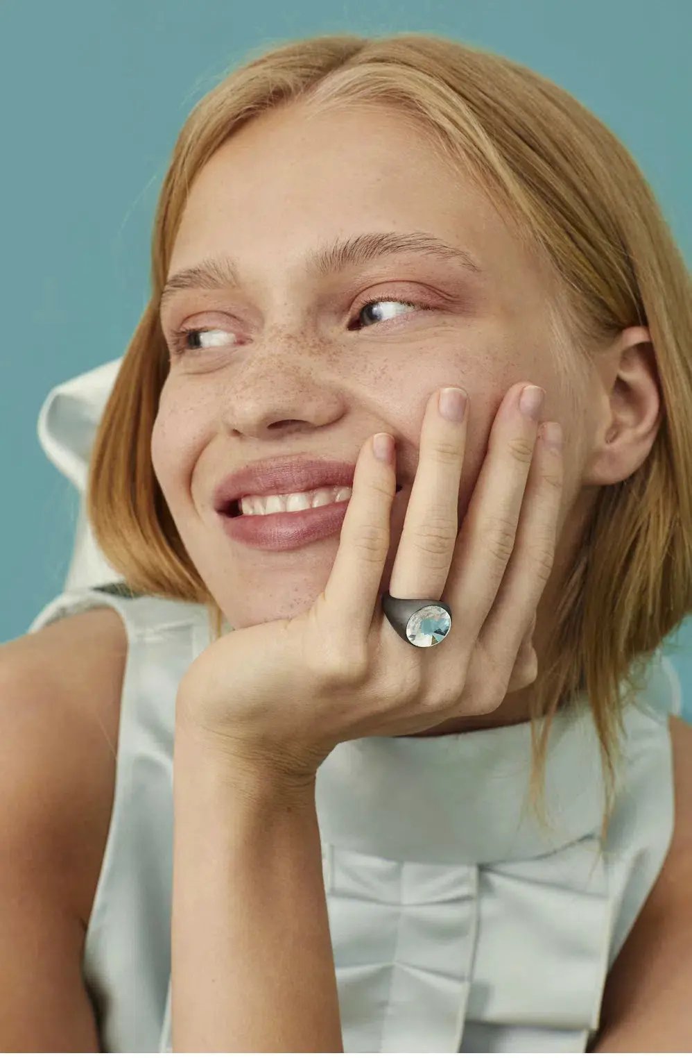 Alexa Chung Mini Blue Size AU 8 photo 4