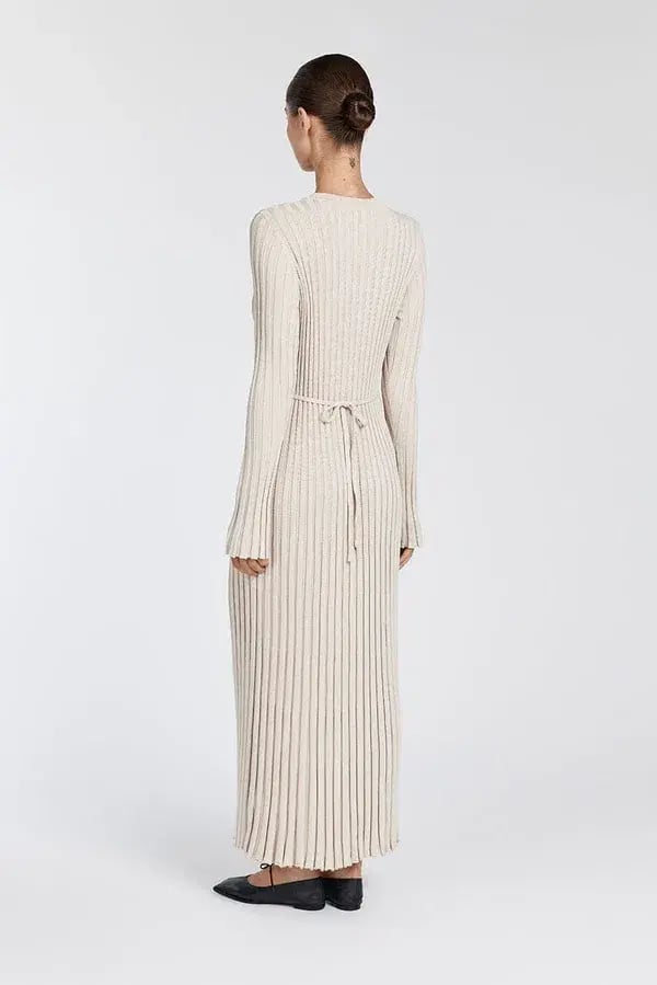 Ada Srone Long Sleeve Midi Dress Size 10 photo 4