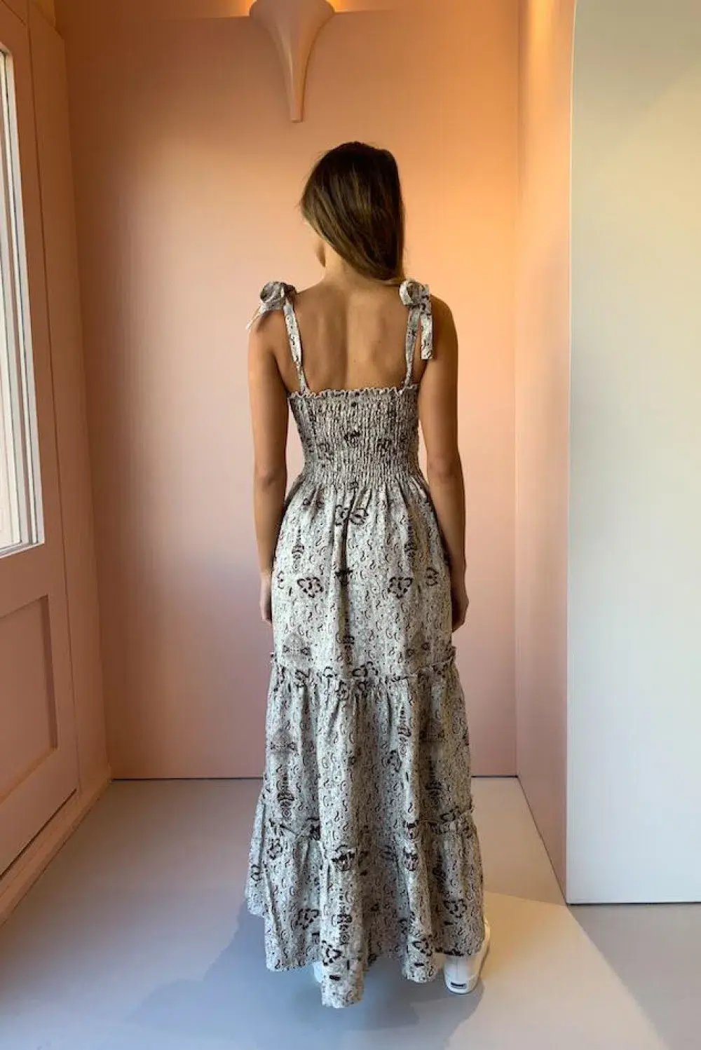 Sir The Label Stella Tiered Maxi Dress Print Size 1 / Au 8 photo 4