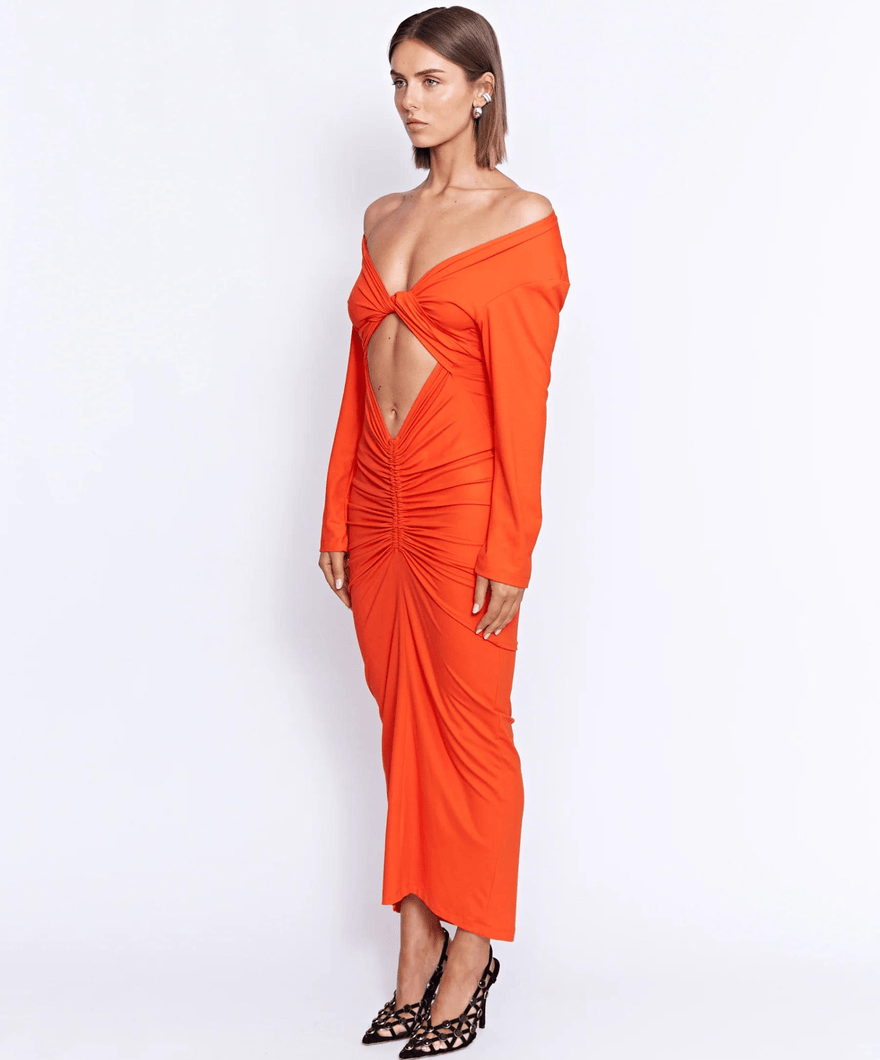Pfeiffer Fontaine Dress - Crimson photo 4