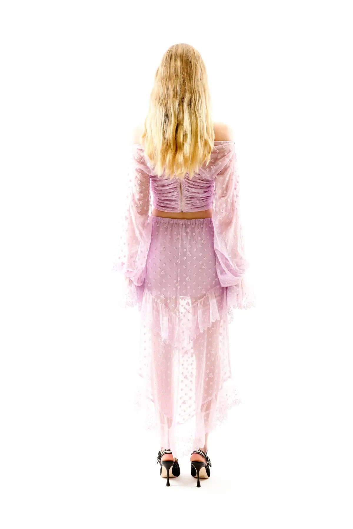 ALICE By Alice McCall Gypsie Maxi Skirt in Lavender Size 12 photo 5