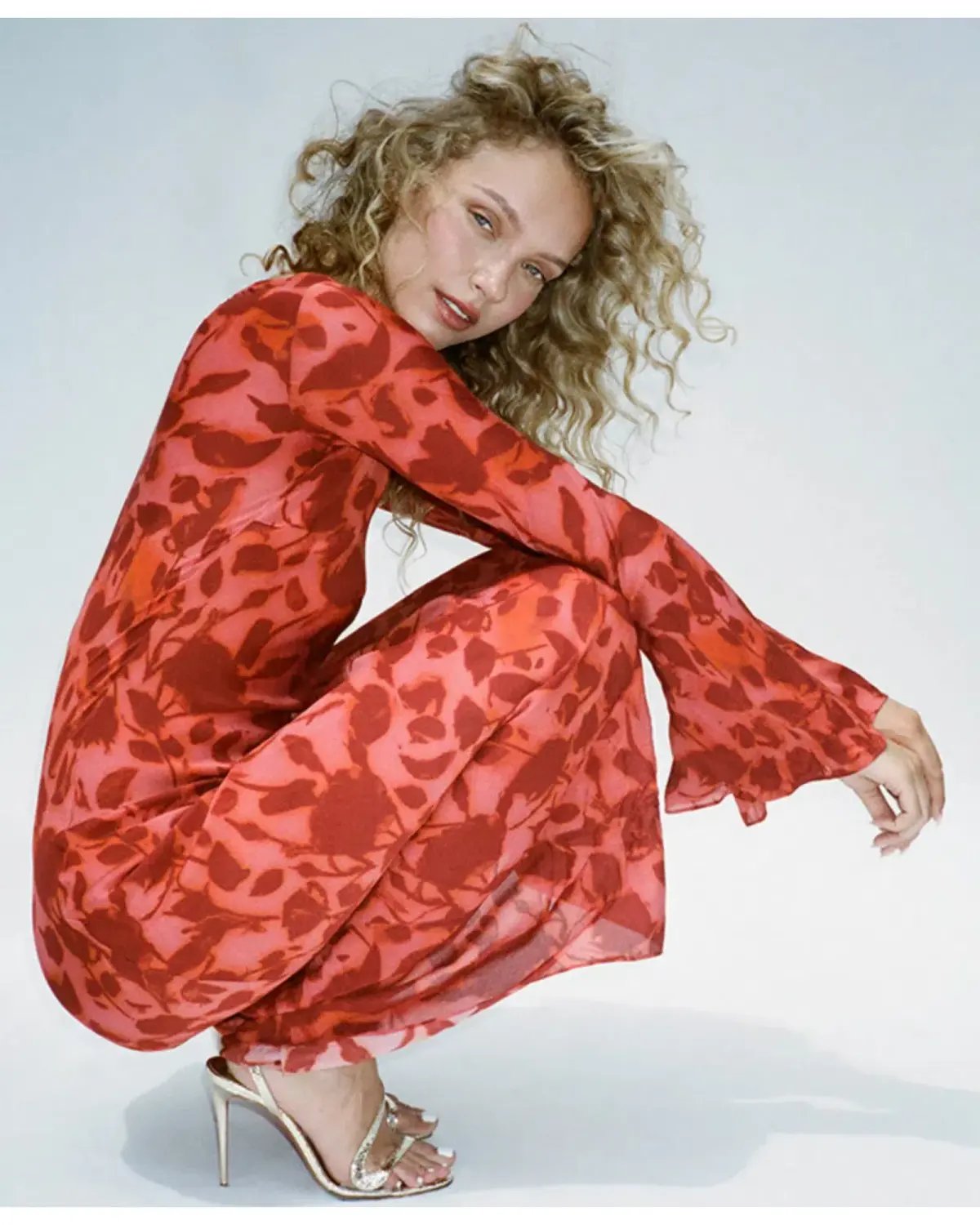 Realisation Par Gia Dress Red Size AU 8 photo 2