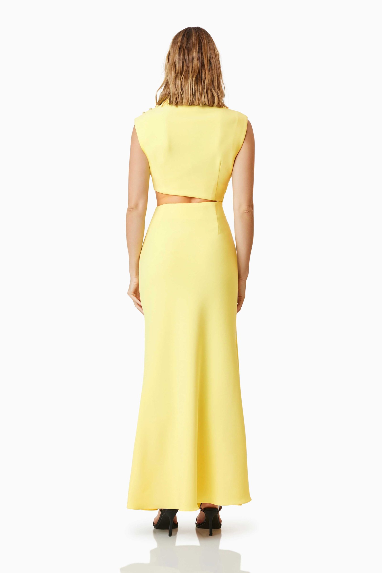 ELLIATT NOLA GOWN - YELLOW photo 5