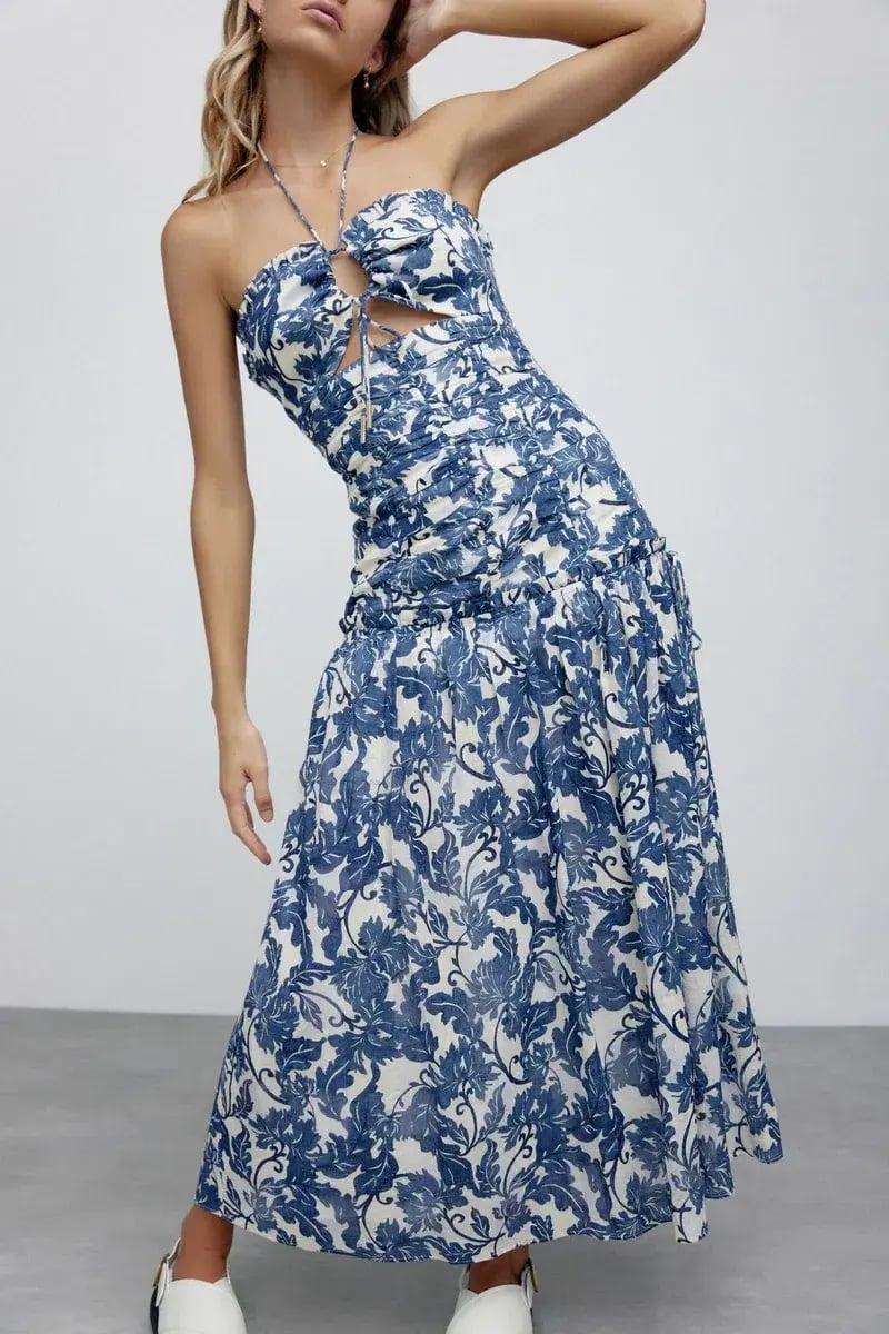 Significant Other Scarlett Midi Dress Floral Size 10 photo 2