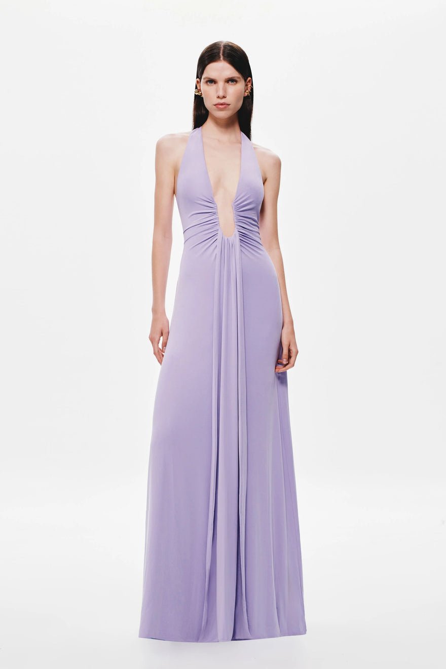 Misha Collection Jennifer Cupro Maxi Dress photo 3