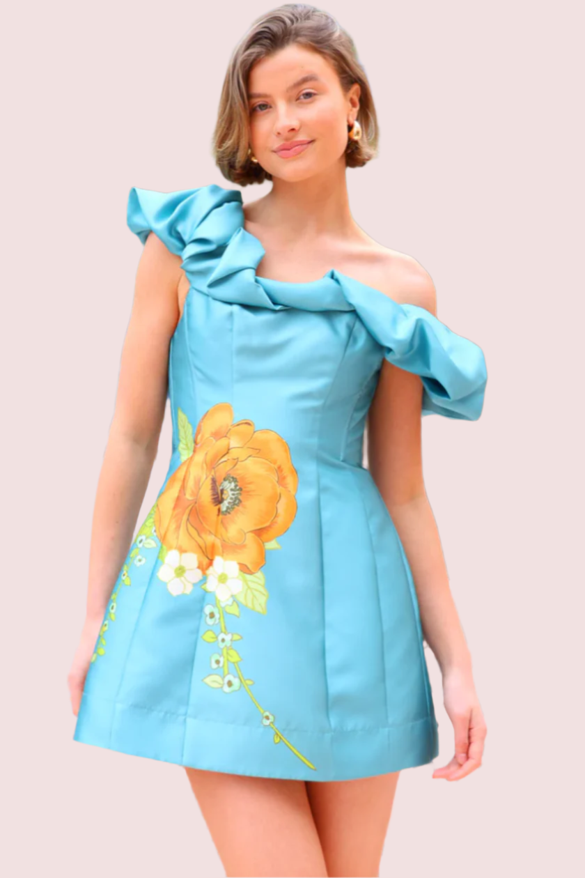 Alemais Regent Jade Mini Dress photo 2