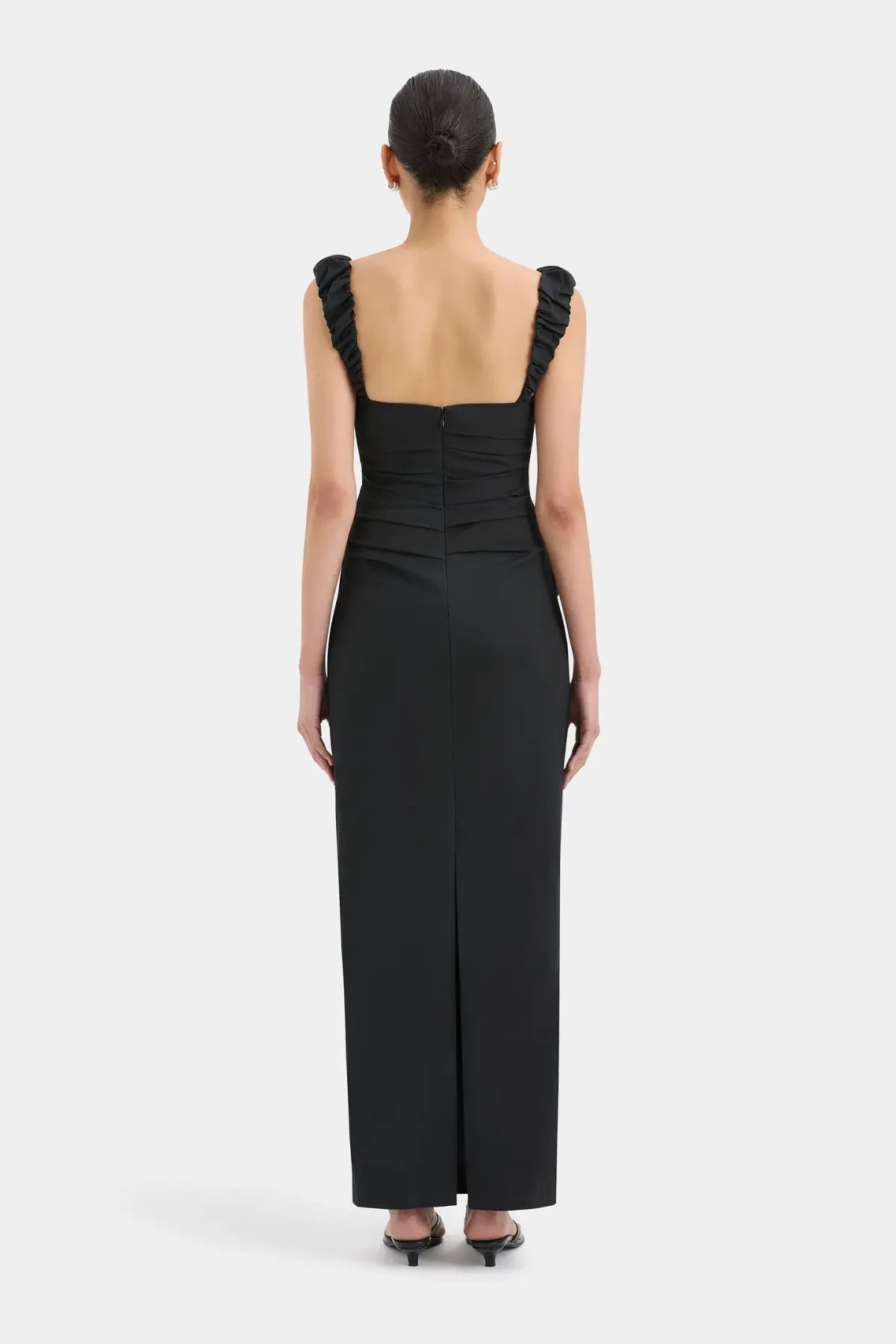 Sir the Label Azul Balconette Gown Black Size 2 / AU 10 photo 3