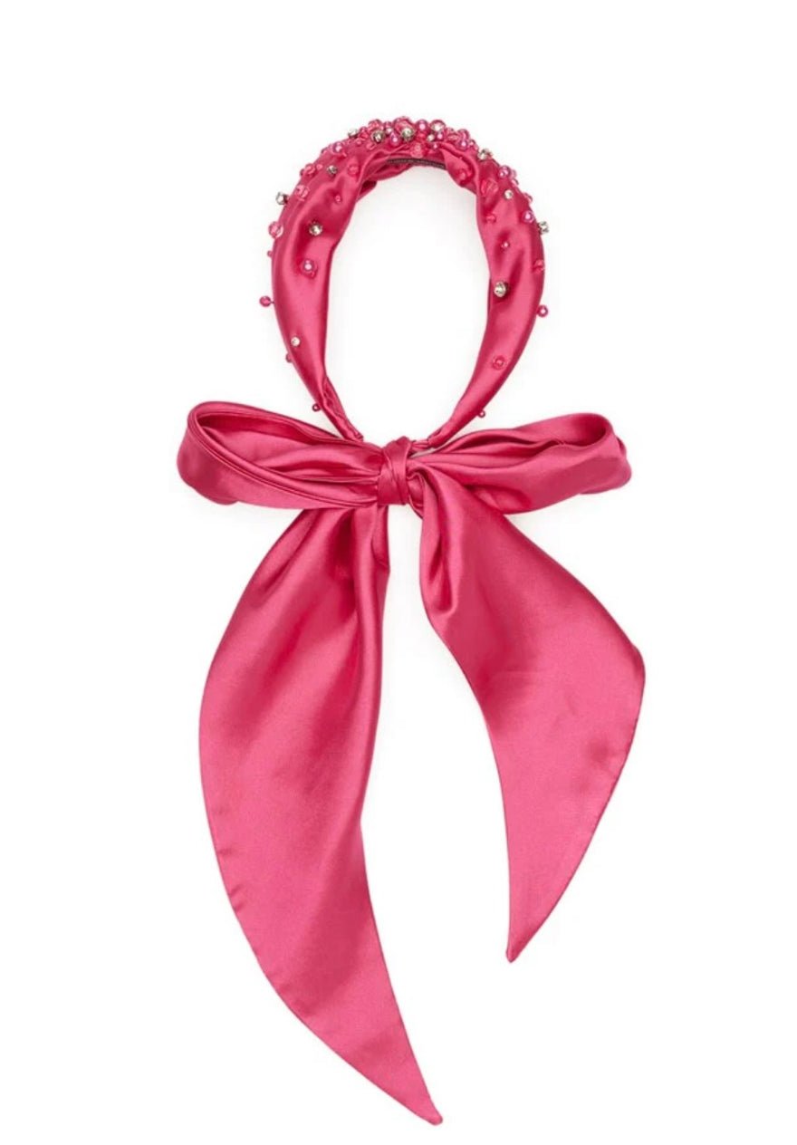 Morgan & Taylor Callie Hot Pink Headpiece photo 3