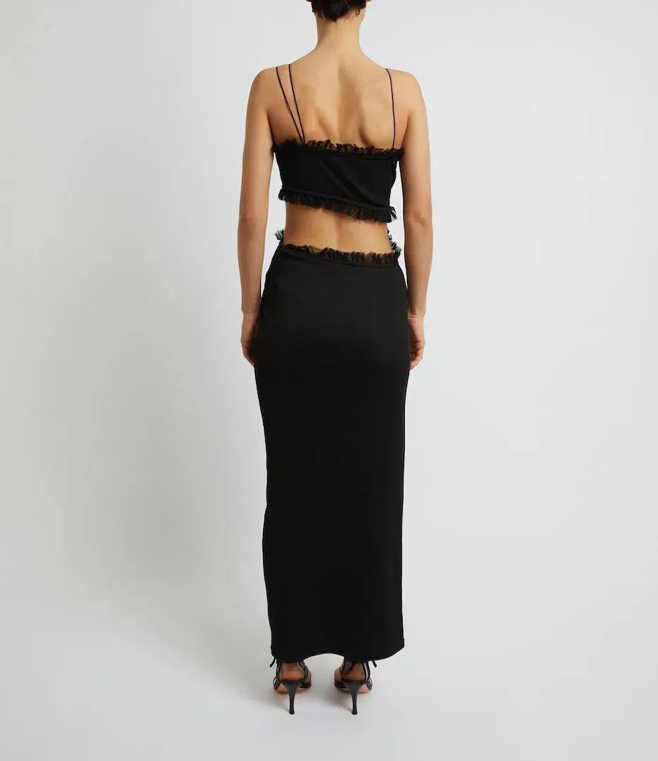 Christopher Esber Carina Interlinked Dress Black Size 6 / XS photo 3