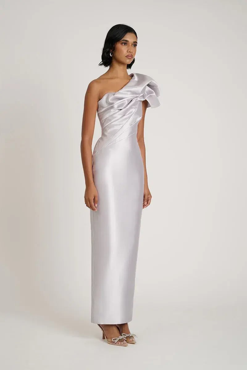 Eliya The Label Ashton Gown Silver Size S / AU 8 photo 2