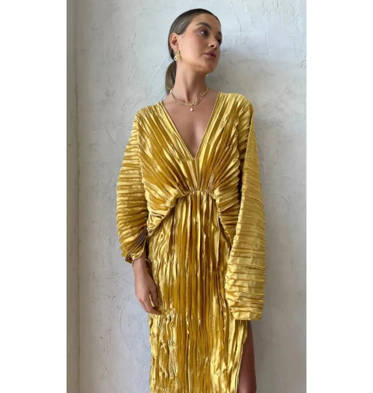 Lidee De Luxe Dress Marigold Size AU 8 photo 3