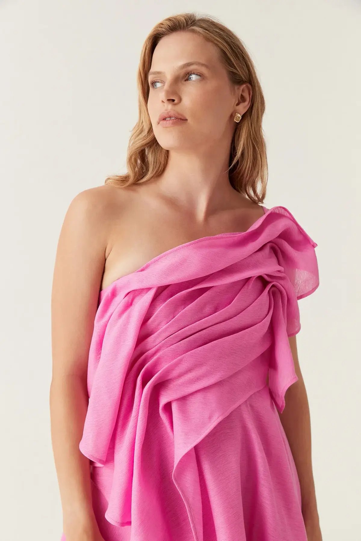 Aje Genesis Mini Dress Muted Fuschia Size AU 8 photo 2