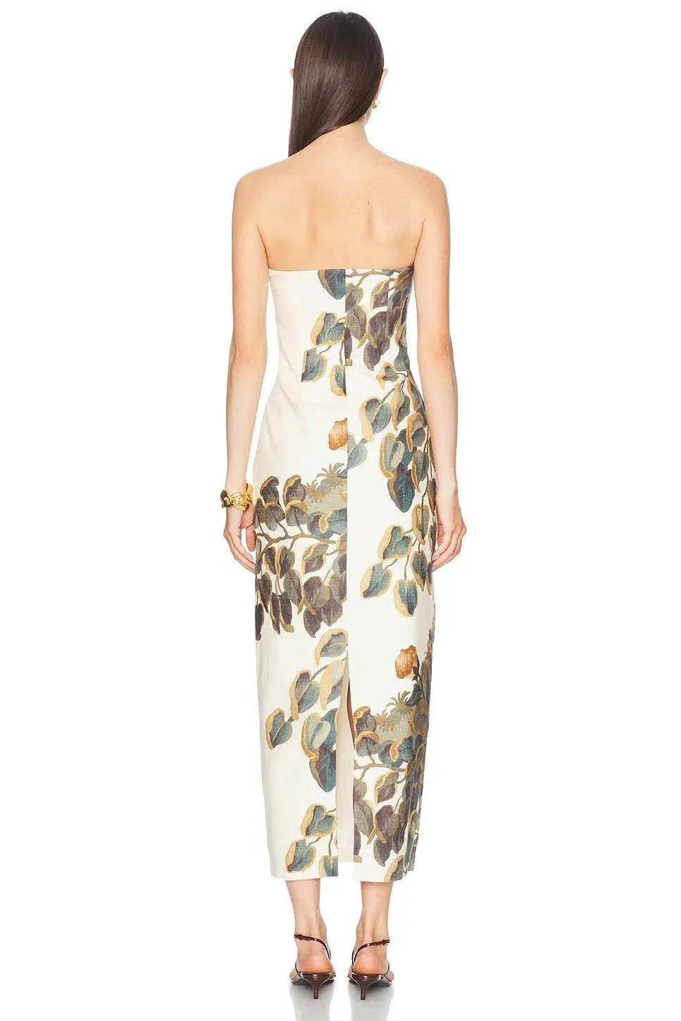 SIR Evalita Column Dress Midi Pine Valley Size AU 10 photo 3