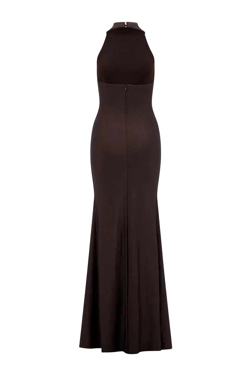 Alamour Santana Chocolate Maxi Dress Size 12 photo 2