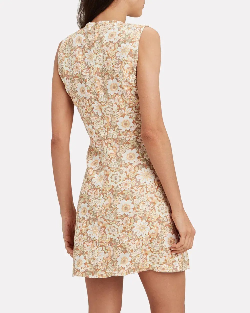Zimmermann Zippy Lace Mini Dress Floral Size 1/Au 10 photo 3