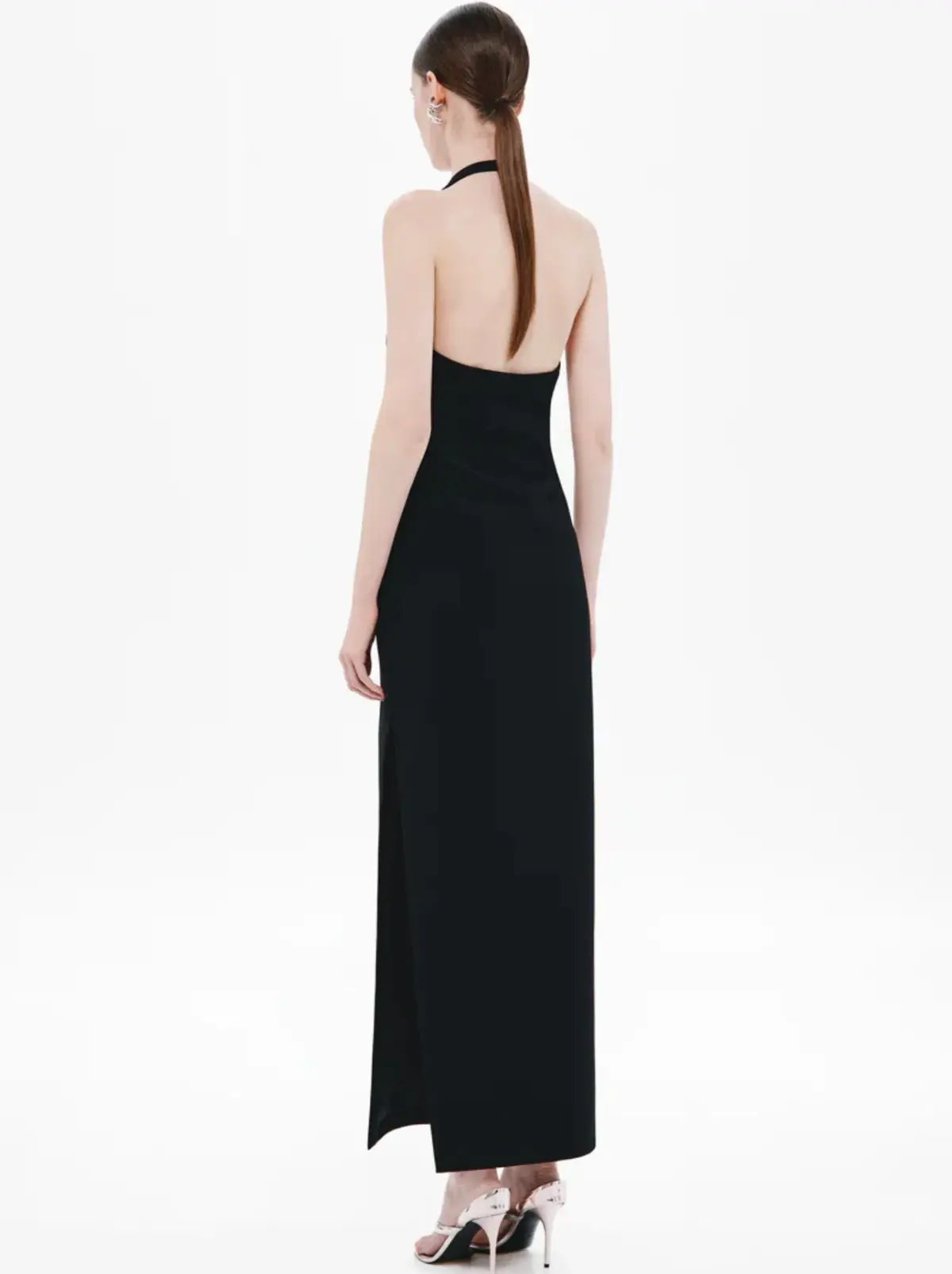 Alusia Dress in Black Size XS photo 4