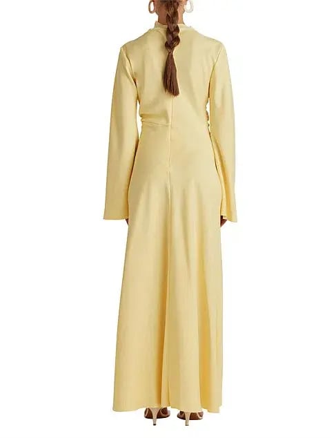 Camilla and Marc Darmascus Dress Yellow Size 12 photo 3