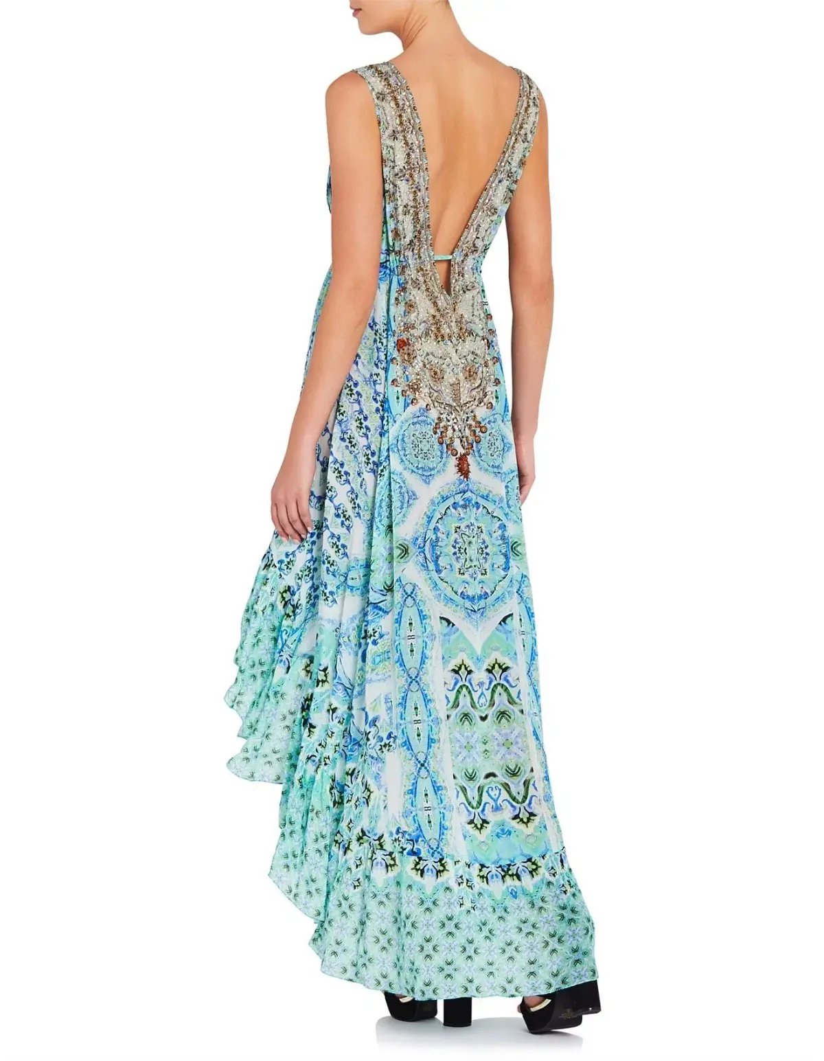 Czarina Shes a Wildflower HiLow Dress Multi One Size photo 2
