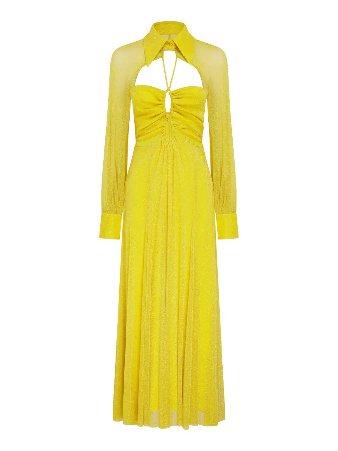 Alice McCall Sunset Kiss Midi Dress in Mango Size 12 photo 3