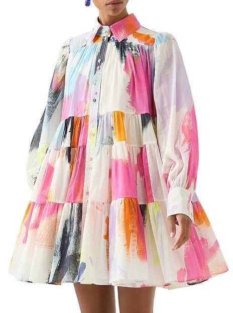 Aje Vie Smock Dress photo 2