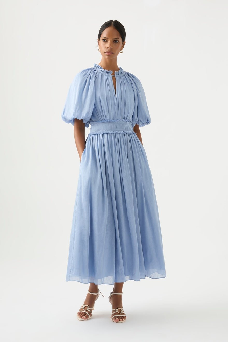 Aje Elysium Blouson Midi Dress photo 3
