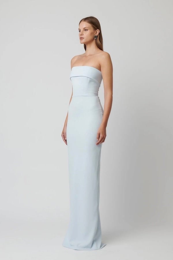 EFFIE KATS MONROE GOWN - ICE BLUE photo 2