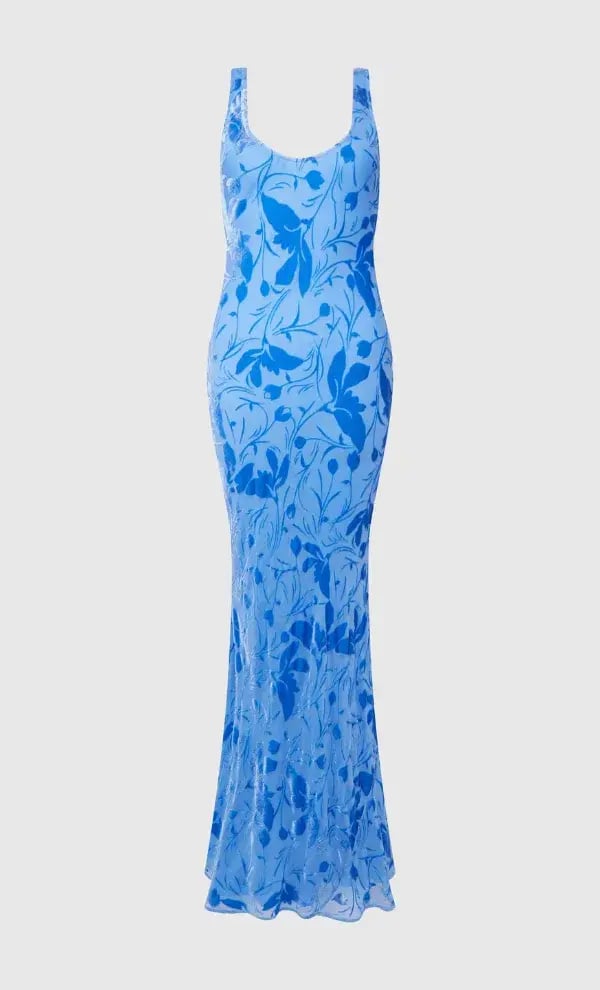 Rat and Boa Inez Maxi Blue Size AU 8 photo 5