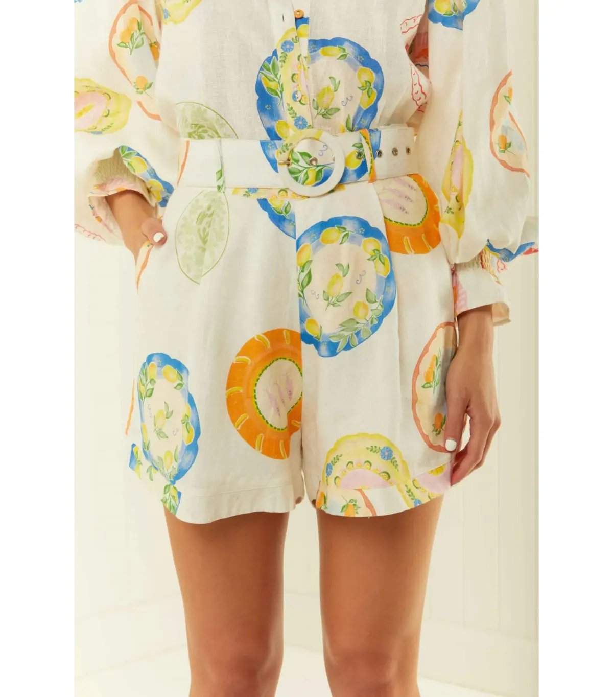 Palm Noosa Gili Shirt Size AU 12 and Short Size AU 10 Set in Plates photo 2