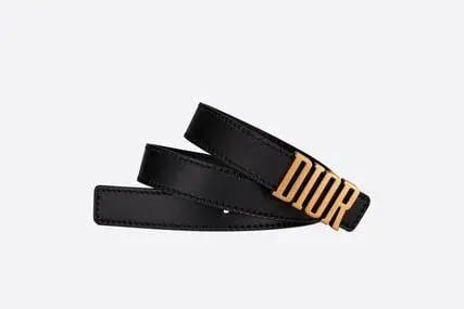Dior 2022 D Fence Belt Black 80cm photo 3