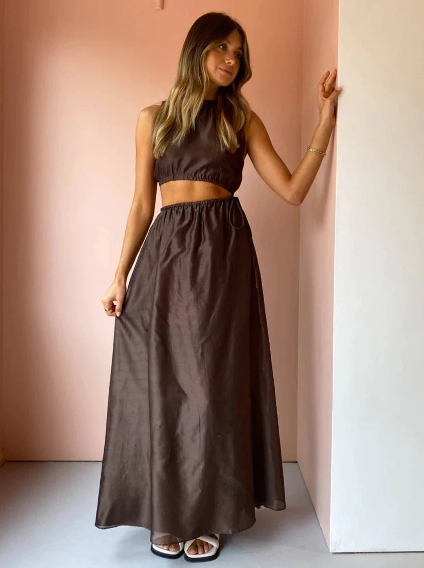 Sir The Label Anje Asymetrical Cut Out Dress photo 4