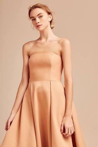 C/MEO Collective Making Waves Dress in Biscuit Size 8 photo 3