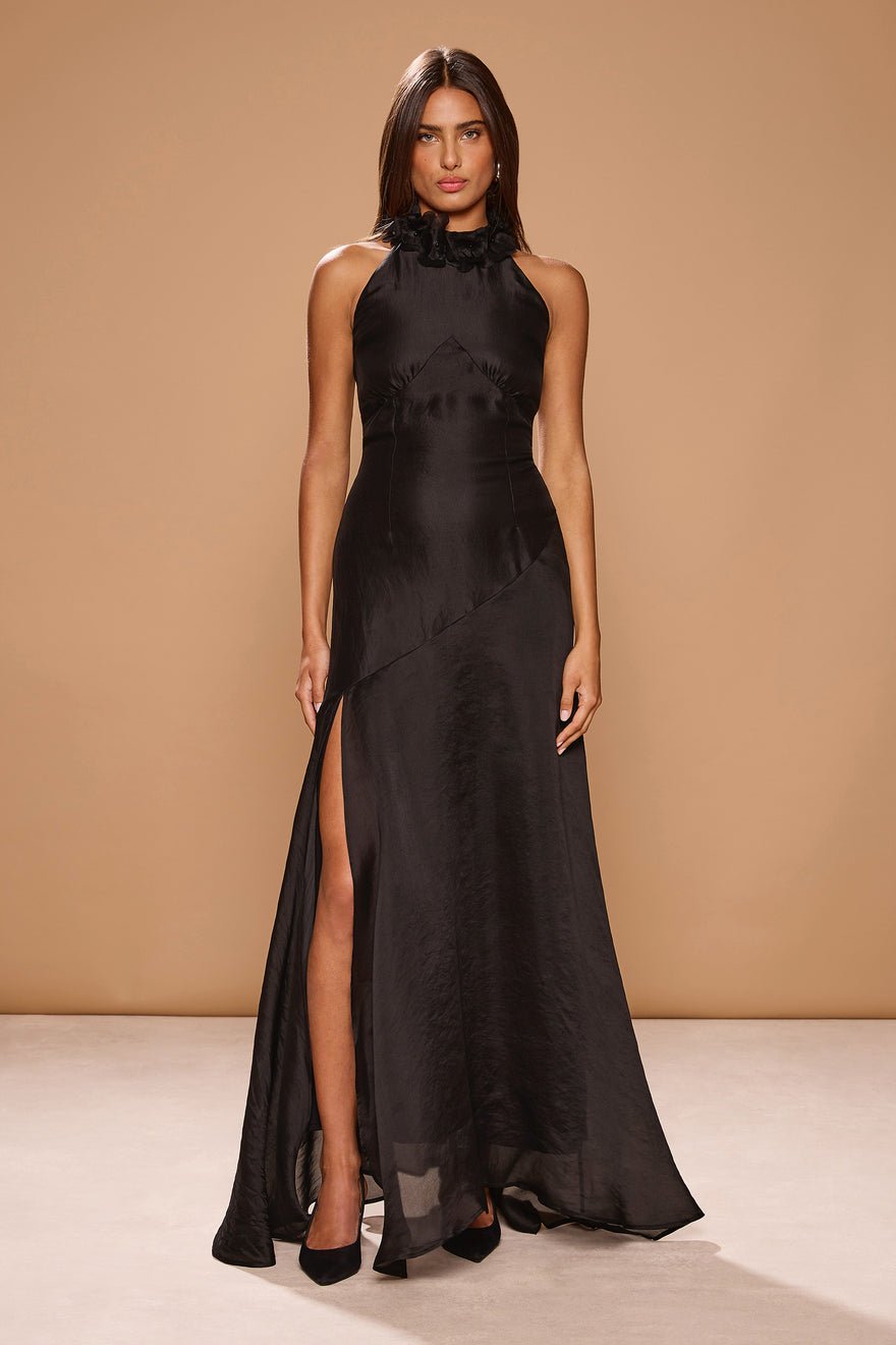 Sonya Noelle Gown - Black photo 2