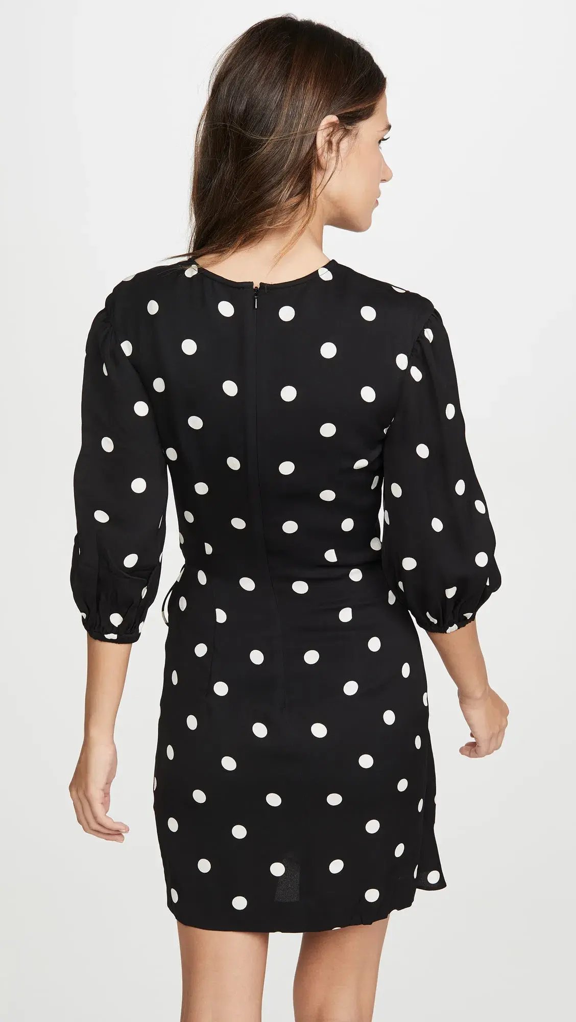 Rebecca Vallance Penelope Long Sleeve Mini Dress Print Size 8 photo 2