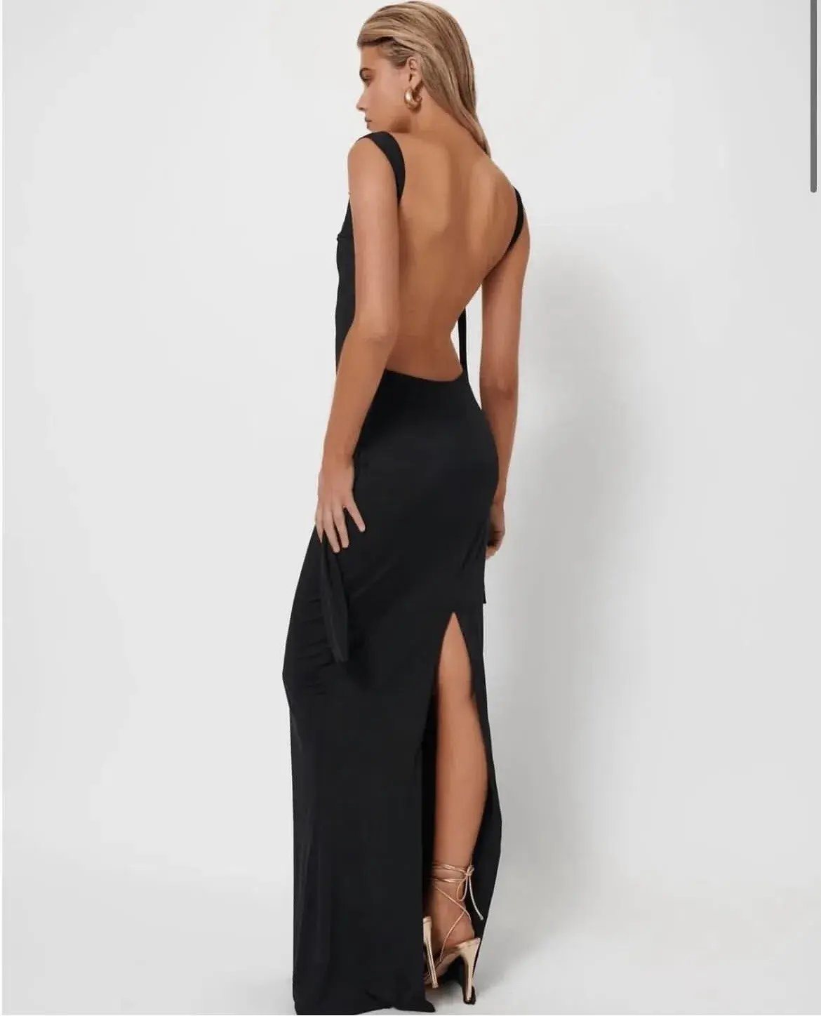 Effie Kats Helena Gown in Black Size XS / AU 6 photo 5