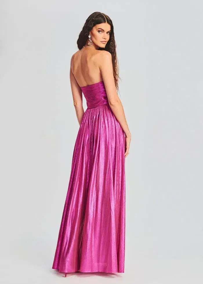 Retrofête Jacie Maxi Dress Pink Size 6 photo 4