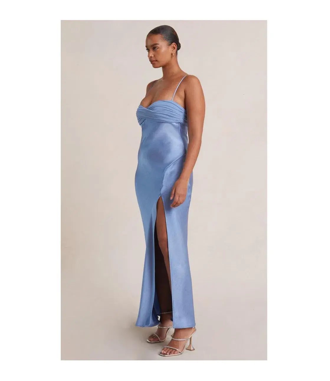 Bec and Bridge Julieta Maxi Dress Periwinkle Blue Size 8 photo 2