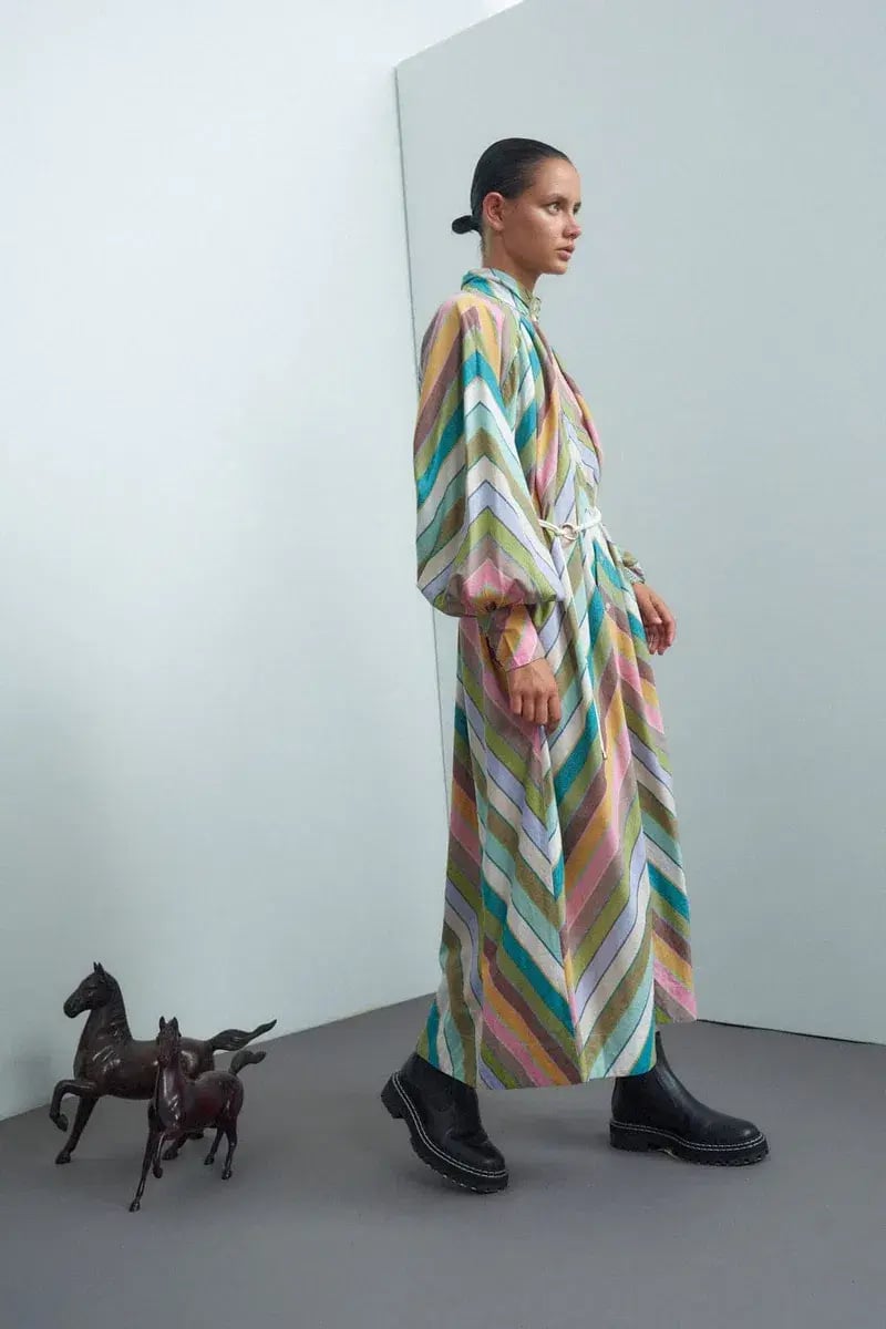 Alemais Lillian Midi Dress Print Size 14 photo 3