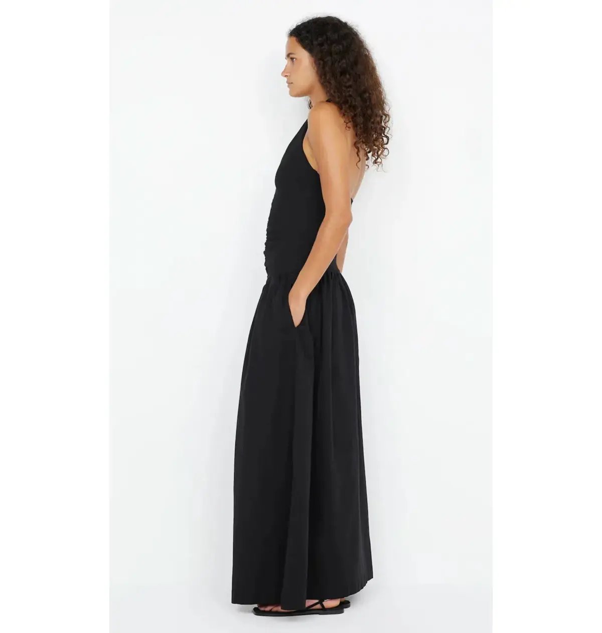 Bec & Bridge Leila Halter Dress Black Size 6 / AU 6-8 photo 2