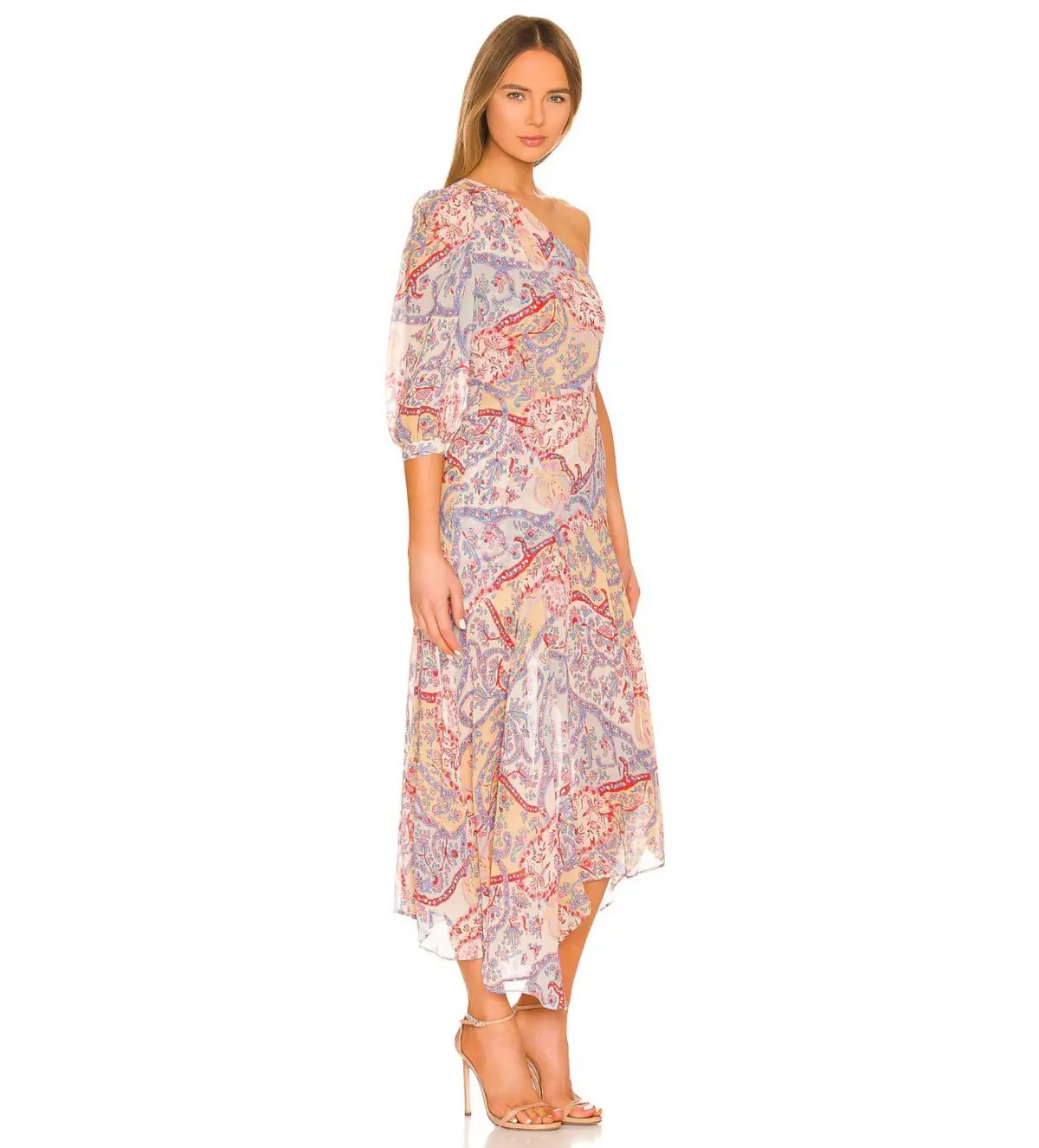Veronica Beard Kimber Midi Dress Multi Floral Size S / AU 8 photo 4