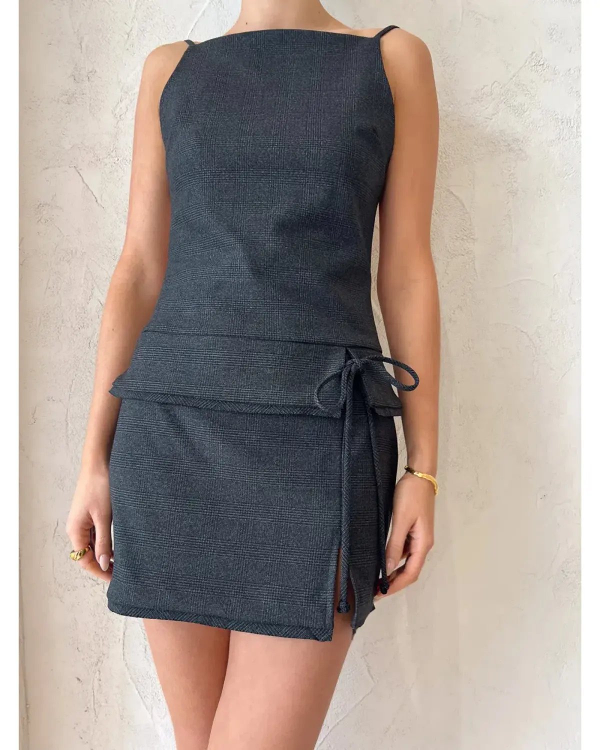Bec & Bridge Tali Belted Dress in Check Size AU 8 photo 4