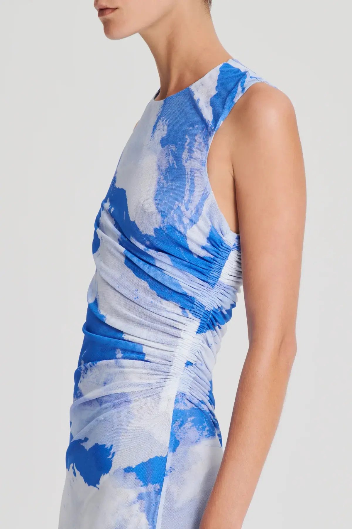 Scanlan Theodore Italian Cloud Print Dress Print Size 10 photo 3