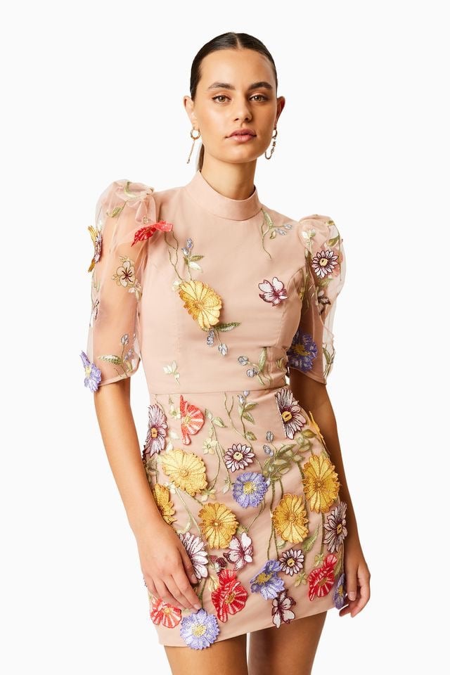 ELLIATT BUDDING DRESS - MULTI photo 5