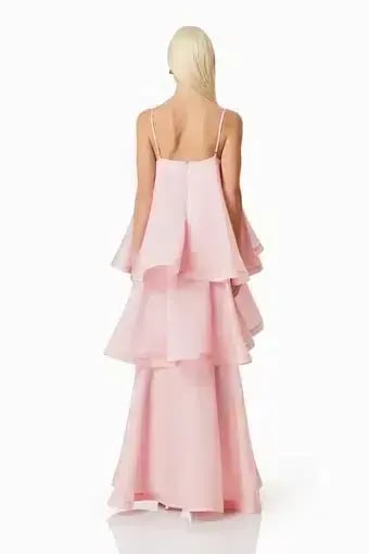 OMR x ELLIATT: Swallowtail Day To Night Maxi Dress In Pink Size XL photo 4