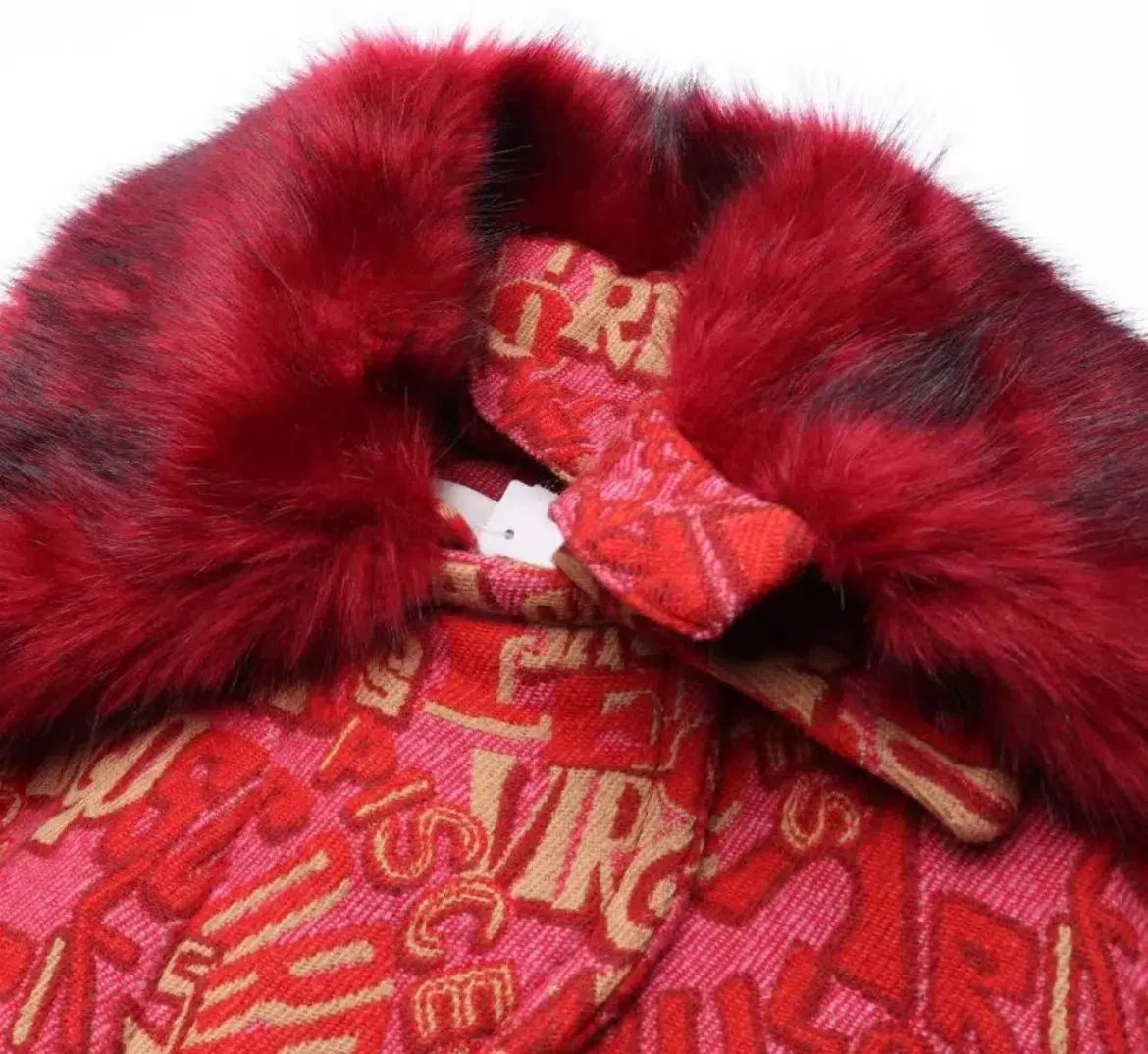 Zimmermann Kaleidoscope Faux Fur Bomber Jacket Size 1 / AU10 photo 2